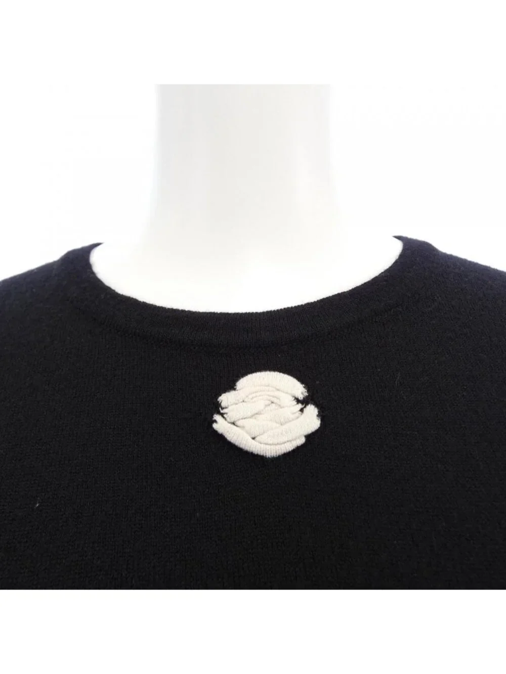 Chanel Knit Sweater Black